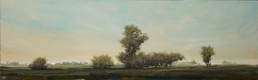 Peter Hoffer, Plein
Acrylic, Oil and Epoxy on Panel, 10 x 32 in. (25.4 x 81.3 cm)
5378