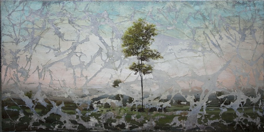 Peter Hoffer, Silver Maple
Pigment and Clay with Epoxy on Canvas, 30 x 60 in. (76.2 x 152.4 cm)
5373