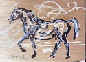 Heather Jansch, Breeze
Burnt Wood Drawing