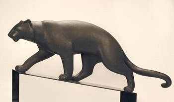 Work: Gwynn Murrill Climbing Cougar #3/9