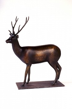 Work: Gwynn Murrill Deer 3 Maquette 5/9