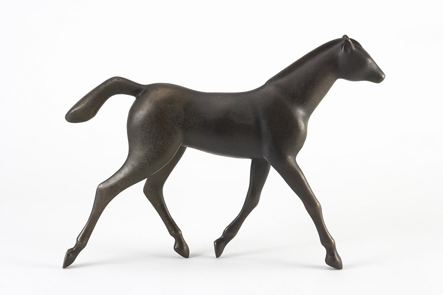 Gwynn Murrill, Little Horse Trotting
Bronze, 12 1/2 x 17 x 3 in.
5409