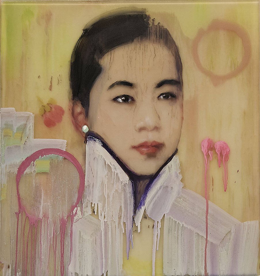 Hung Liu, Distance Portrait
Mixed Media, 17 x 19 in.
5500
