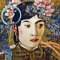 Hung Liu, Last Empress Wanrong V
Mixed Media