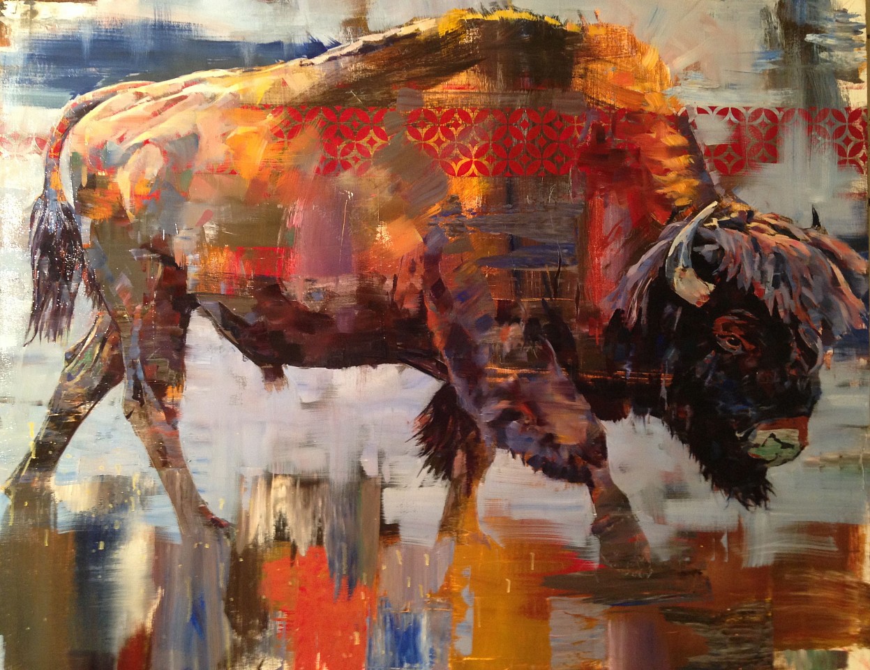 Douglas Schneider, American Beauty, 2015
Oil on Canvas, 40 x 50 in.
&bull;