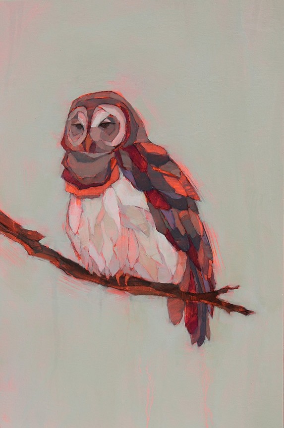 Angie Renfro, Owl, 2015
Oil on Panel, 18 x 12 in.
&bull;