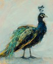 Angie Renfro, Peacock II
2015, Oil on Board