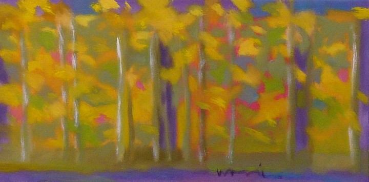 Marshall Noice, Fall Patterns
Oil on Canvas, 12 x 24 in.
