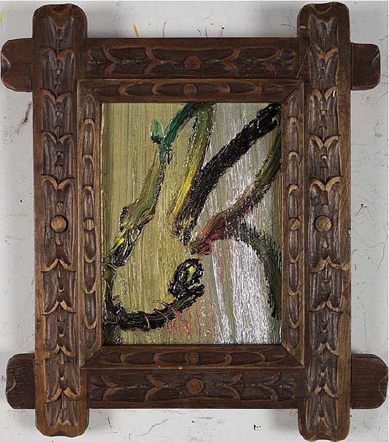 Hunt Slonem, Untitled CHL1657, 2014
Oil on Wood, 8 1/2 x 6 1/2 in.