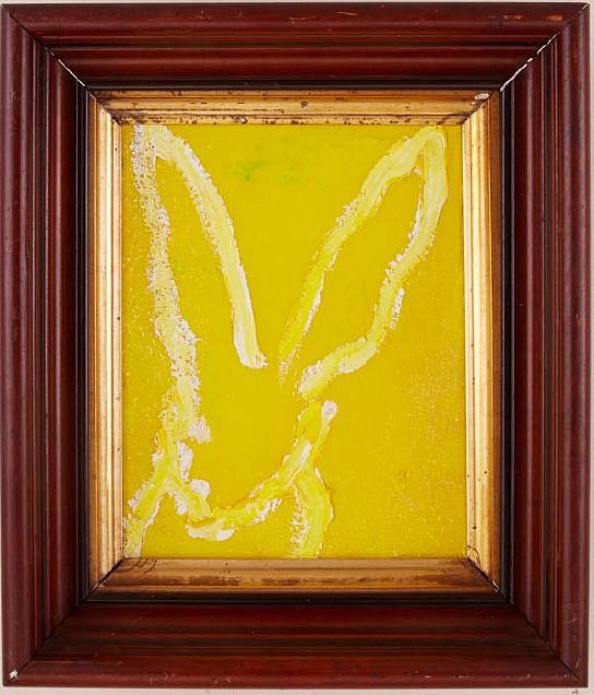 Hunt Slonem, Yellow Diamonds, 2015
Oil on Wood, 10 x 8 in.