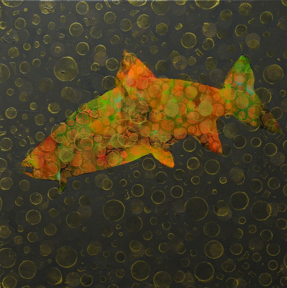 Les Thomas, Trout Painting # 016-1370, 2016
Oil on Canvas, 24 x 24 in.
&bull;
