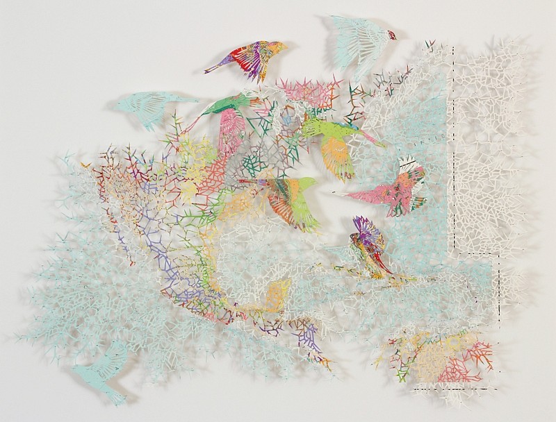 Claire Brewster, Maelstrom, 2016
UNESCO Atlas Geological Du Monde - North America, 33 x 26 in.
SOLD
&bull;