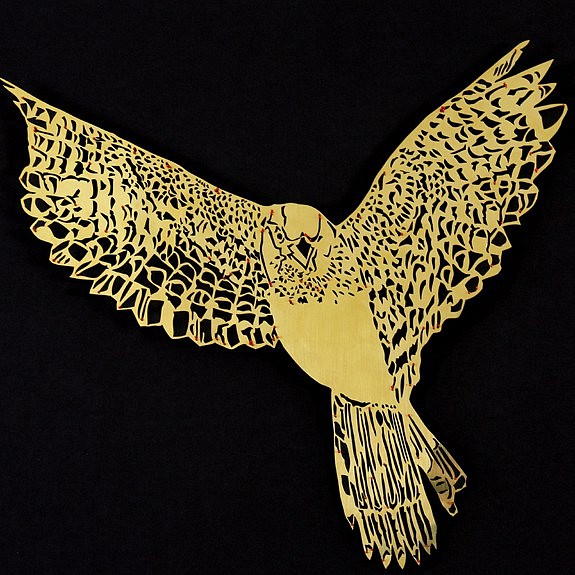 Claire Brewster, Sparrowhawk, 2016
Acid-Etched Brass, 14 x 17 in.
SOLD
&bull;
