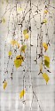 Susan Goldsmith, Autumn Echo
2017, Silver and Gold Leaf with Pigment Print,