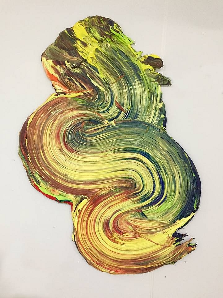 Donald Martiny, Po, 2017
Polymer and Pigment Mounted on Aluminum