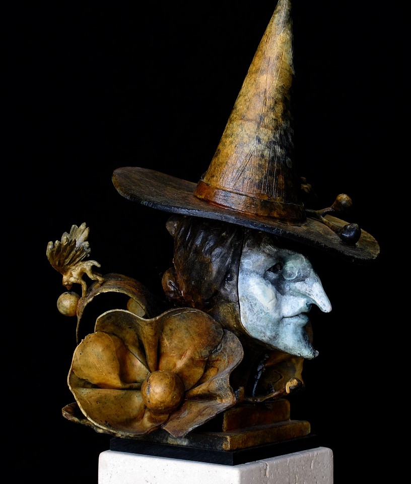 Ted Gall, OZ Witch, 2017
Bronze, 14 x 5 x 6 in.
&bull;