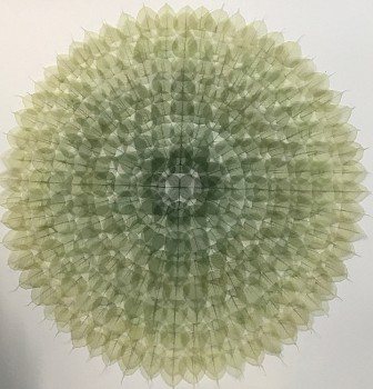 Work: Miya Ando Green Mandala &bull;