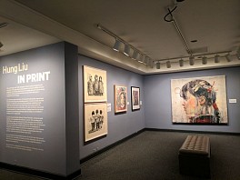 Press: Hung Liu displayed at the National Museum of Women in the Arts, January 31, 2018 - Amy Mannarino