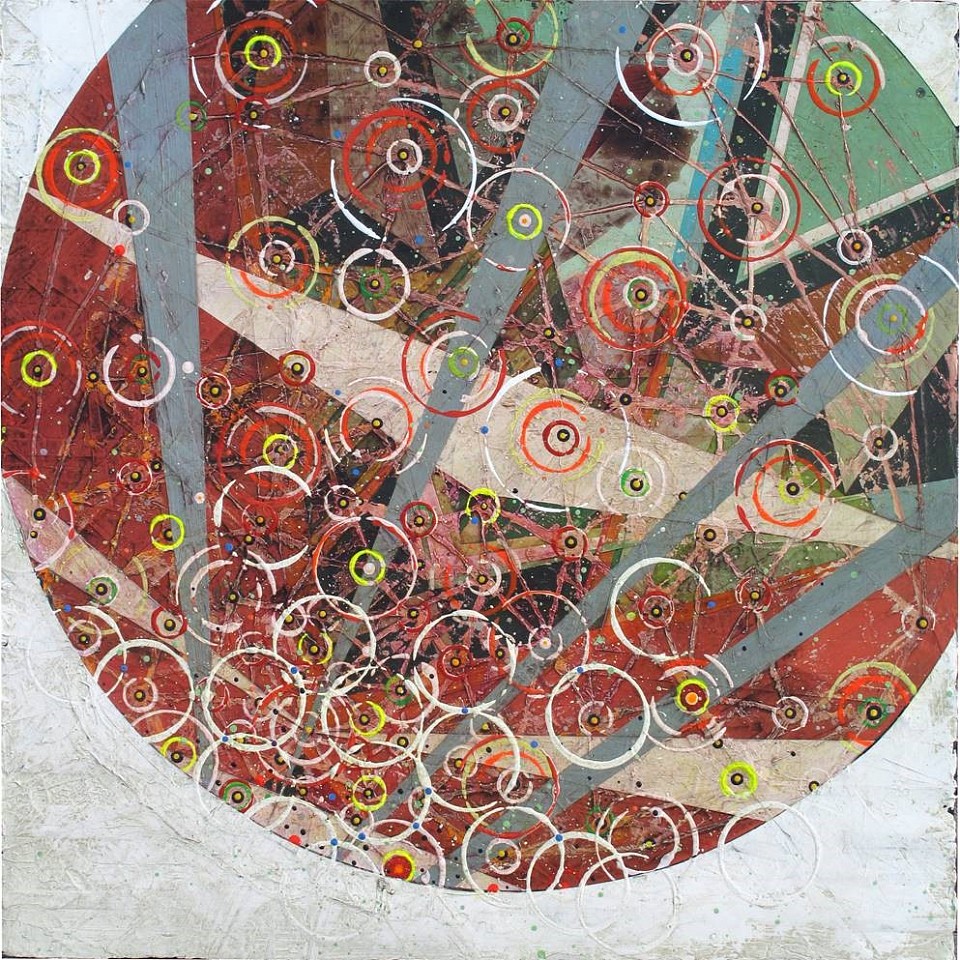 Jason Rohlf, Fortune Tellers 2
Acrylic and Collage on Canvas, 30 x 30 in.
&bull;
