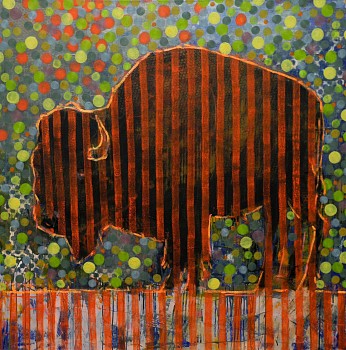 Work: Les Thomas Animal Painting 018-1546 &bull;