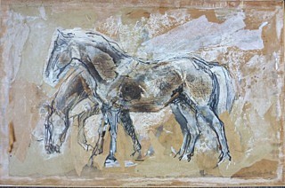 Heather Jansch, Kindred Too, 2018
Burnt Wood Drawing, 16 x 24 in.