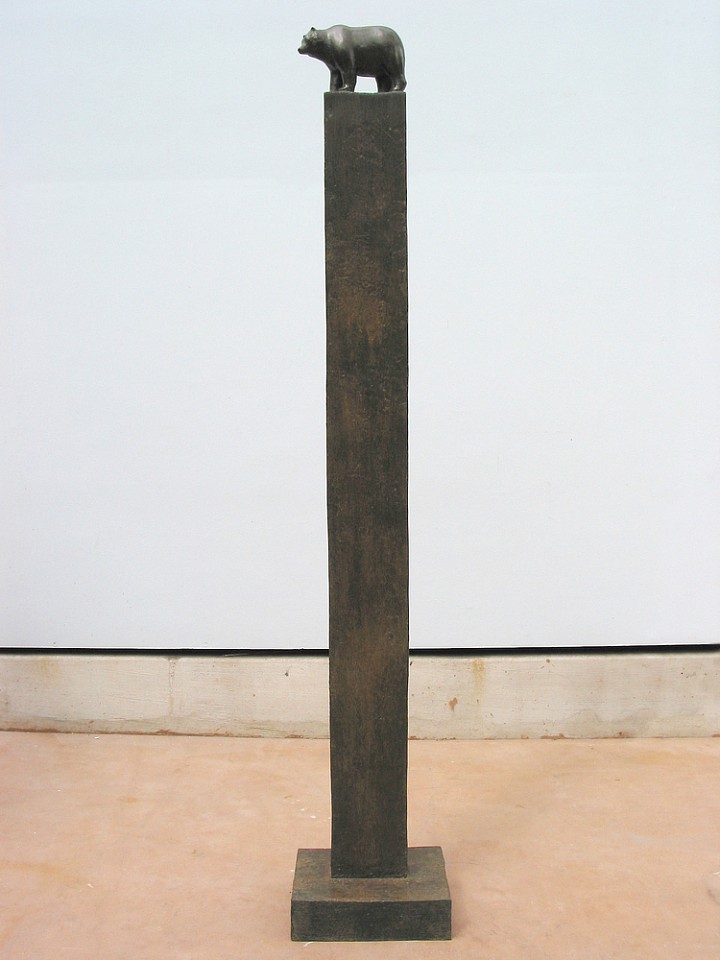 Gwynn Murrill, Bear Stand , 2006
Bronze, 61 x 11 x 8 in.