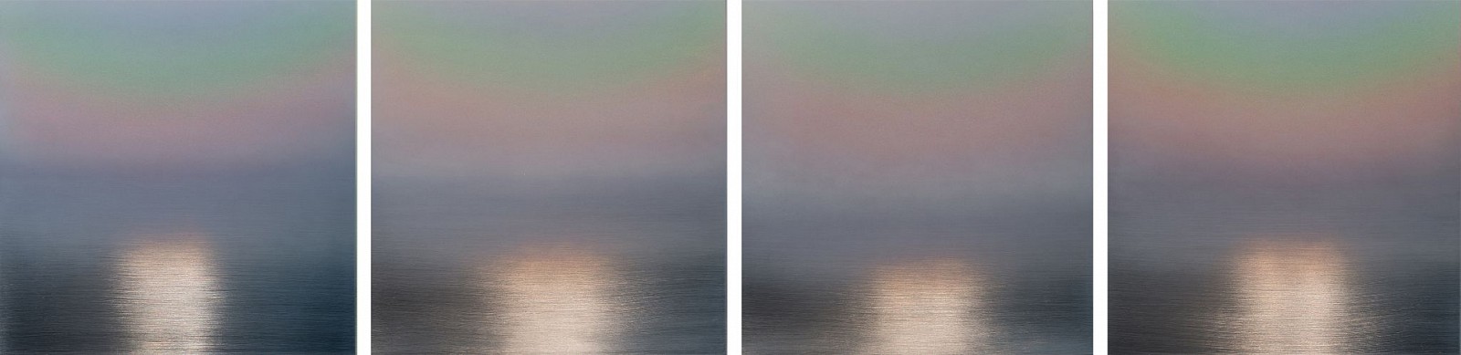 Miya Ando, Phenomena Polyptych
Pigment, Urethane, on Aluminum, 24 x 96 in.
7158