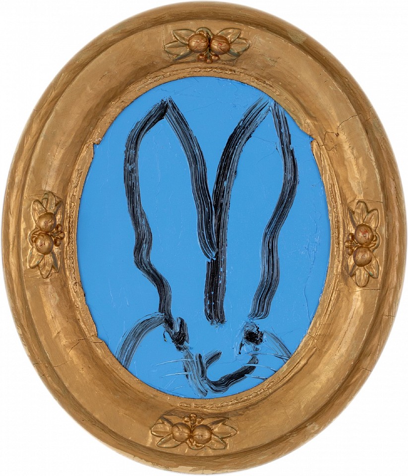 Hunt Slonem, Untitled, 2019
Oil on Wood, 10 x 8 in. (25.4 x 20.3 cm)
Blue w/ black bunny
7275