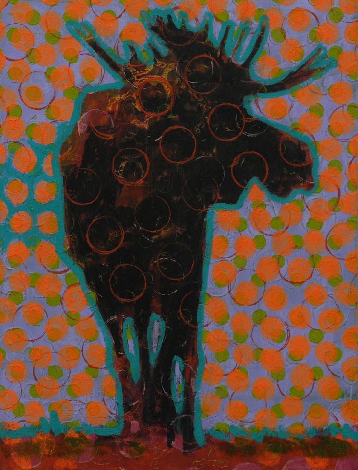 Les Thomas, Animal Painting #018-1608, 2019
Oil on Panel, 12 x 16 in. (30.5 x 40.6 cm)
moose
7343
