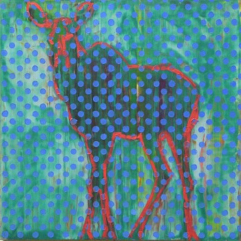 Exhibition: BRIGHT &amp; BEAUTIFUL VI: A Holiday Group Exhibition, Les Thomas