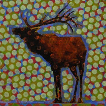 Work: Les Thomas Animal Painting #019-1770 &bull;