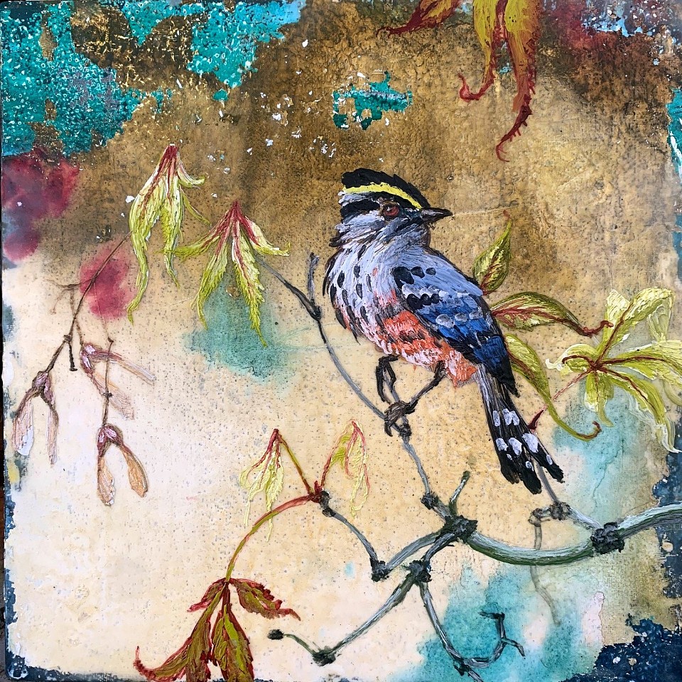 Chris Reilly, Imaginary Bird, 2020
Encaustic & Mixed Media on Panel, 13 x 13 in. (33 x 33 cm)
7466