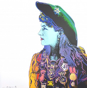 Andy Warhol - Cowboys and Indians: Annie Oakley &bull;