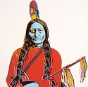 Andy Warhol, Sitting Bull
1986, Screenprint on Lenox Museum Board