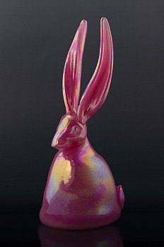 Hunt Slonem - Fuschia Bunny