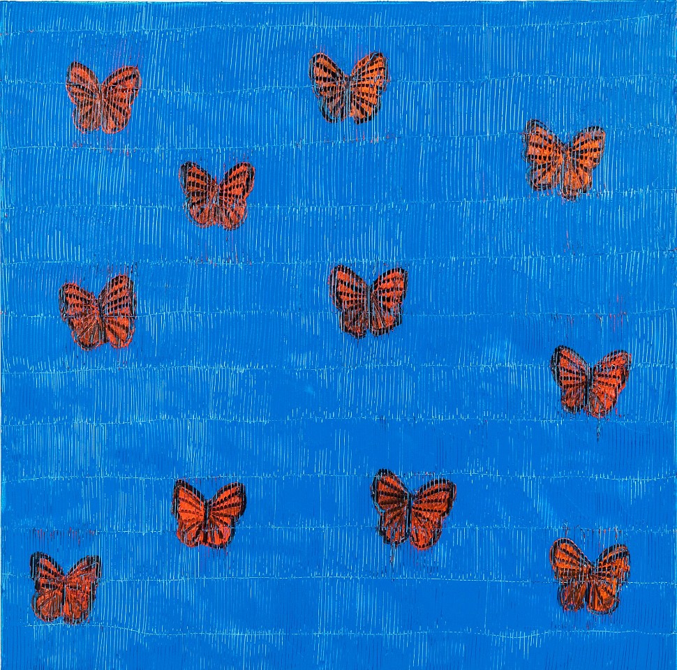 Hunt Slonem, Migration, 2020
Oil on Canvas, 48 x 48 in. (121.9 x 121.9 cm)
7631