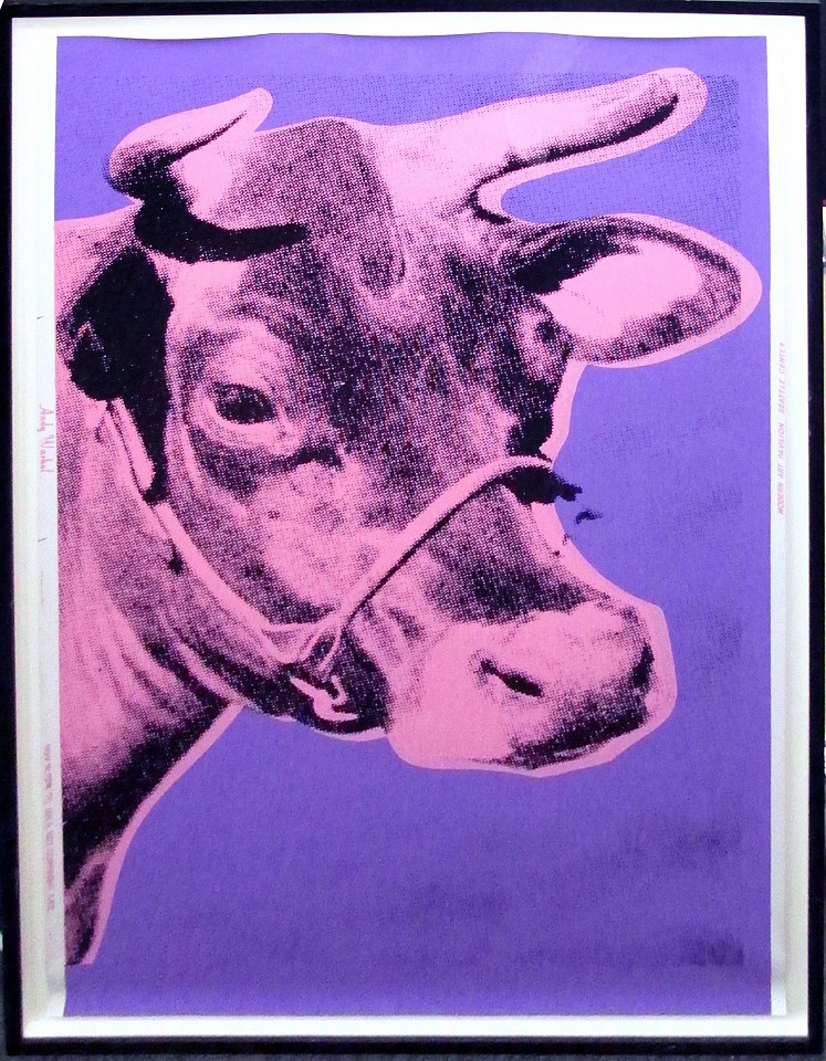 Andy Warhol, Cow, II.12A, 1976
Screenprint on Wallpaper, 45 1/2 x 29 3/4 in. (115.6 x 75.6 cm)
7658
