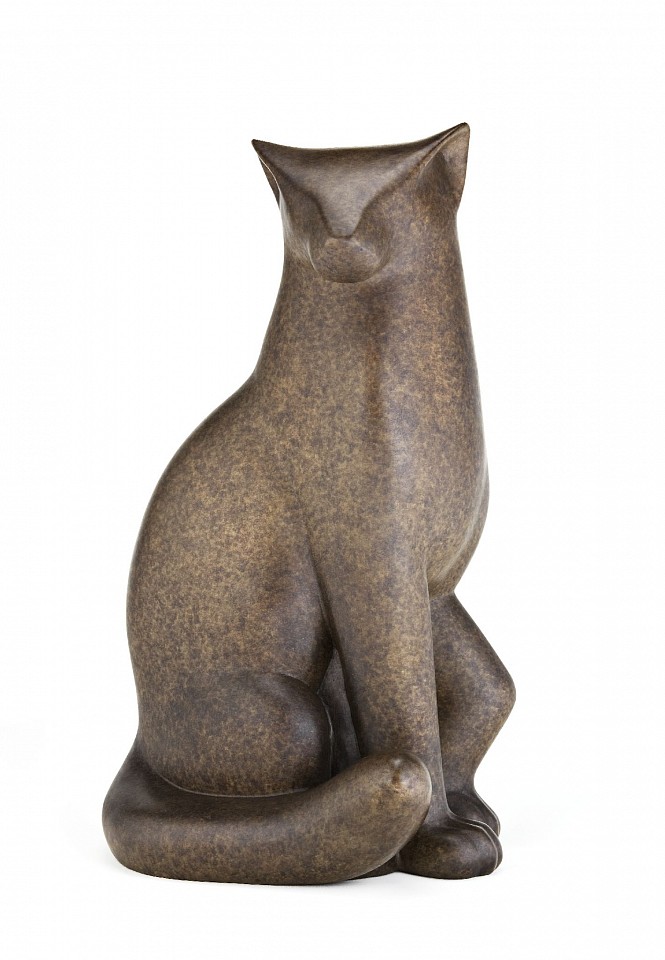 Gwynn Murrill, Bronze Marble Sitting Cat, 2007
Bronze, 24 x 13 x 12 in. (61 x 33 x 30.5 cm)
6539