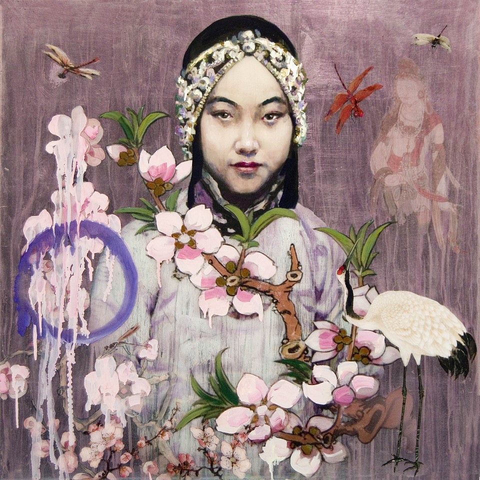 Hung Liu, Flower Girl II, 2021
Mixed Media on Panel, 30 x 30 in. (76.2 x 76.2 cm)
SOLD
&bull;