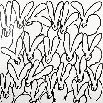 Work: Hunt Slonem White Hope Diamond &bull;