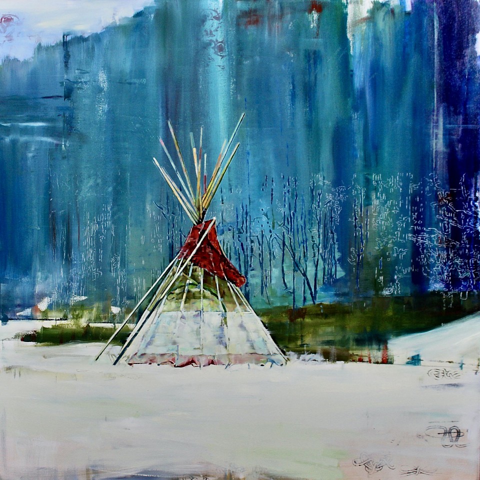 Douglas Schneider, Snow Drift
Oil on Canvas, 48 x 48 in. (121.9 x 121.9 cm)
07751