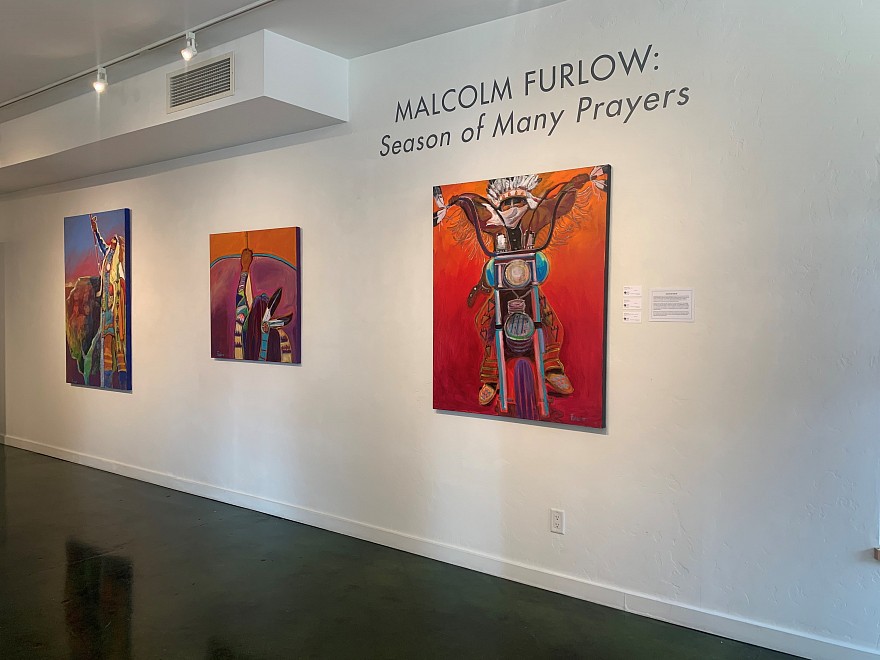 MALCOLM FURLOW: Season of Many Prayers - Installation View