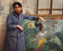 Hung Liu Press: In Monumental Paintings, Hung Liu Transformed Forgotten Histories into Moving, Personal Epics, September 12, 2021 - Tessa Solomon
