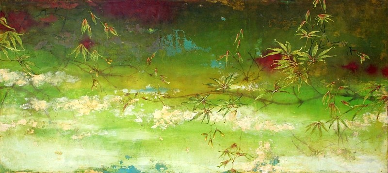 Chris Reilly, Dusk Maple, 2010
Encaustic and Mixed Media on Canvas and Panel, 36 x 80 in. (91.4 x 203.2 cm)
SOLD
4250
&bull;