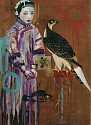 Hung Liu, Falconer 1
Mixed Media