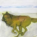 Helen Durant, Wolf #5
2021, Acrylic and Charcoal on Canvas