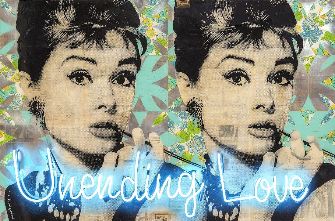 Robert Mars, Unending Love Audrey - Neon
40 x 60 x 3 in. (101.6 x 152.4 x 7.6 cm)
07913