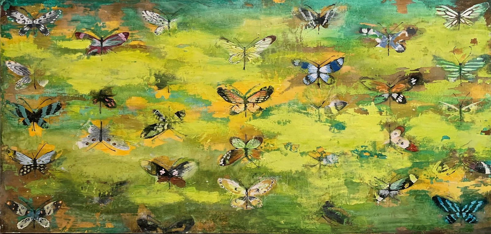 Chris Reilly, Generations #4, 2021
Encaustic and Mixed Media, 30 x 60 in. (76.2 x 152.4 cm)
07945