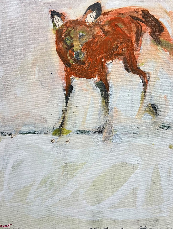 Helen Durant, Fox Tales, 2021
Acrylic on panel, 14 x 11 in. (35.6 x 27.9 cm)
SOLD
07932
&bull;