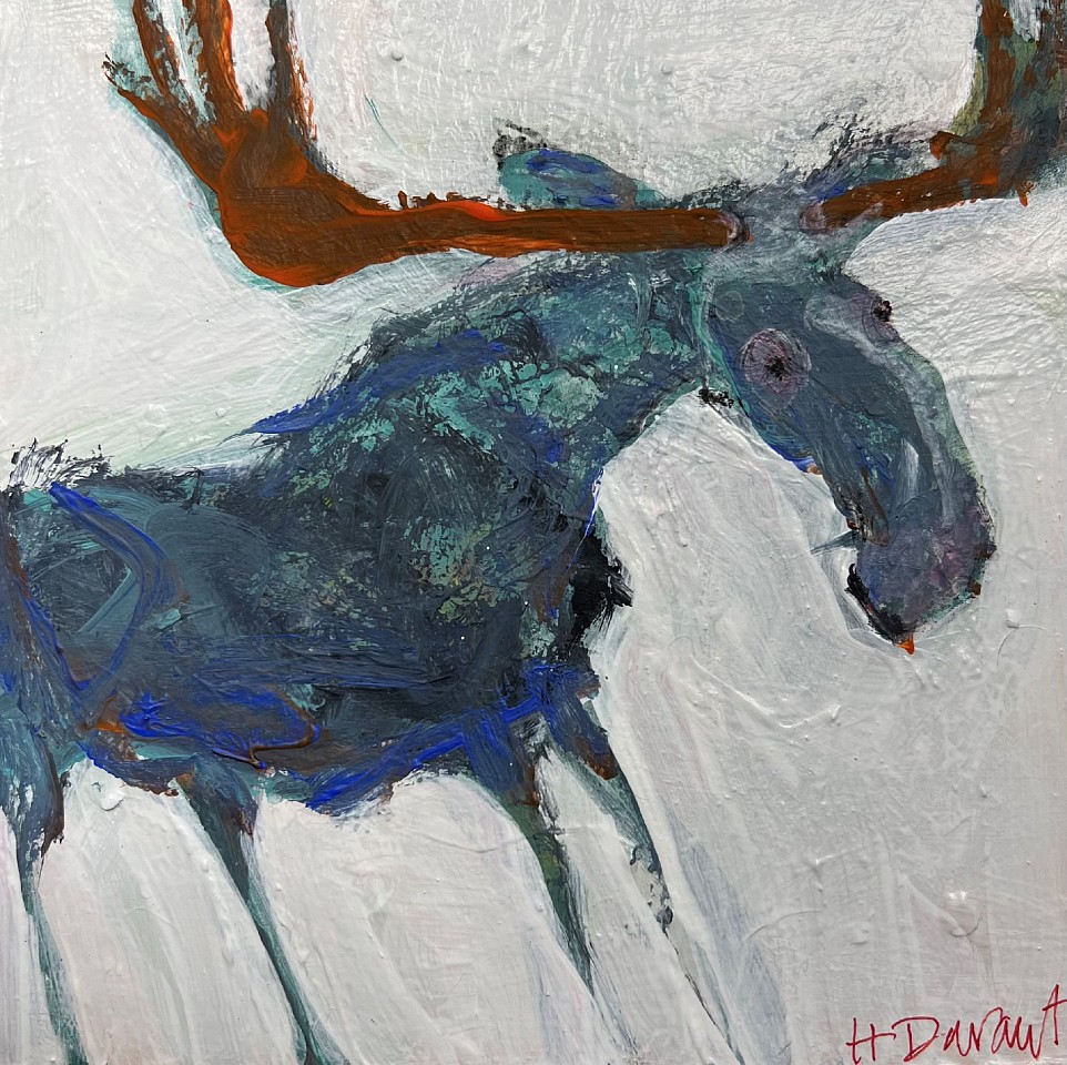 Helen Durant, Maudlin Moose, 2021
Acrylic on panel, 6 x 6 in. (15.2 x 15.2 cm)
SOLD
07934
&bull;